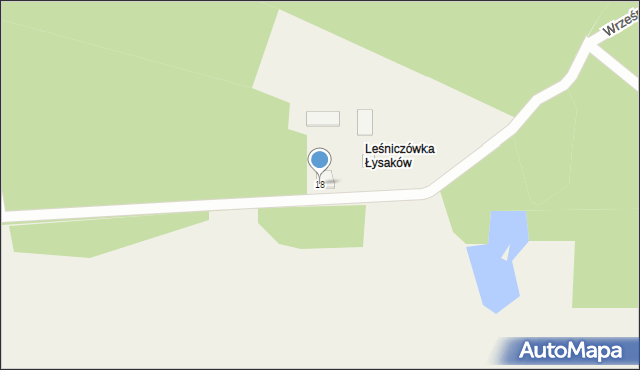 Września, Września, 18, mapa Wrześni