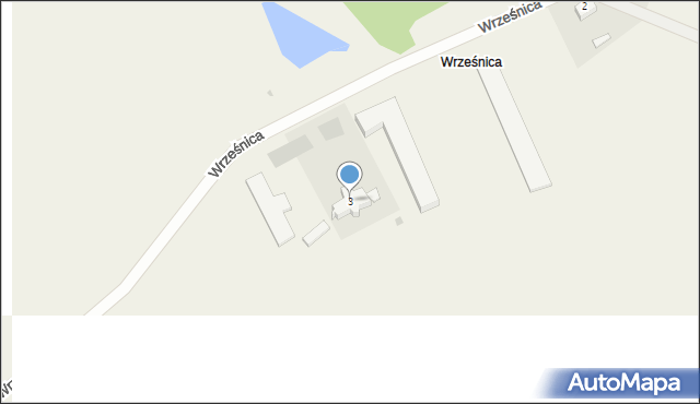 Wrześnica, Wrześnica, 3, mapa Wrześnica