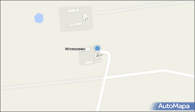 Wrzeszewo, Wrzeszewo, 28, mapa Wrzeszewo