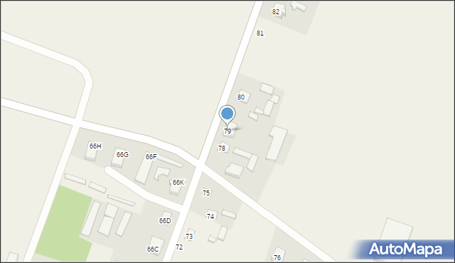 Wrzosów, Wrzosów, 79, mapa Wrzosów