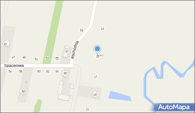 Bojmie, Wschodnia, 15, mapa Bojmie