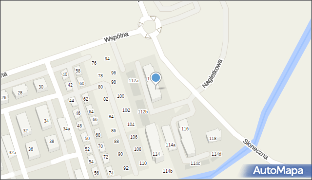 Bolszewo, Wspólna, 120, mapa Bolszewo