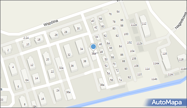 Bolszewo, Wspólna, 48, mapa Bolszewo