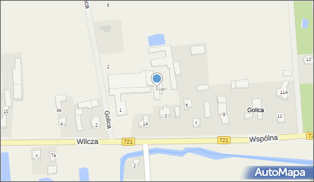 Duchnów, Wspólna, 3, mapa Duchnów