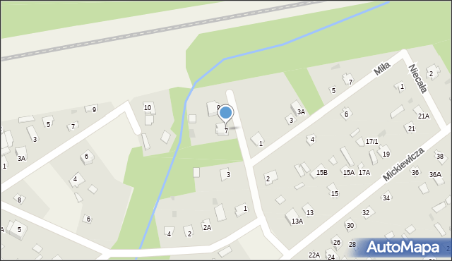 Garbatka-Letnisko, Wspólna, 7, mapa Garbatka-Letnisko