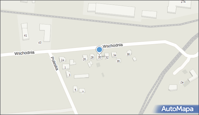 Gdańsk, Wschodnia, 30, mapa Gdańska