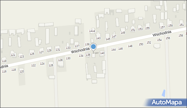 Kąkolewnica, Wschodnia, 138, mapa Kąkolewnica