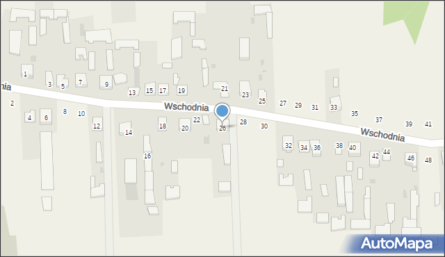 Kąkolewnica, Wschodnia, 26, mapa Kąkolewnica