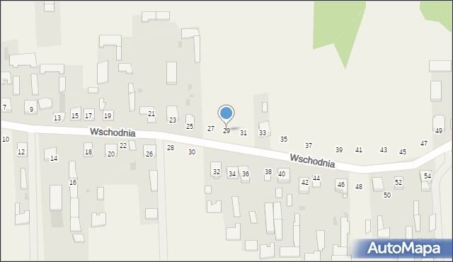 Kąkolewnica, Wschodnia, 29, mapa Kąkolewnica