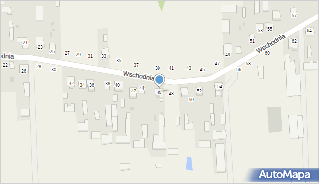 Kąkolewnica, Wschodnia, 46, mapa Kąkolewnica