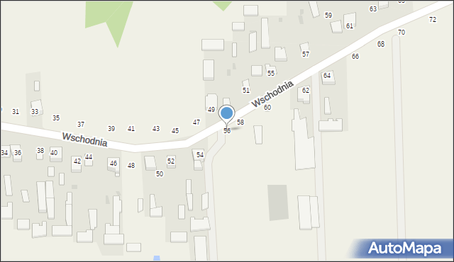 Kąkolewnica, Wschodnia, 56, mapa Kąkolewnica