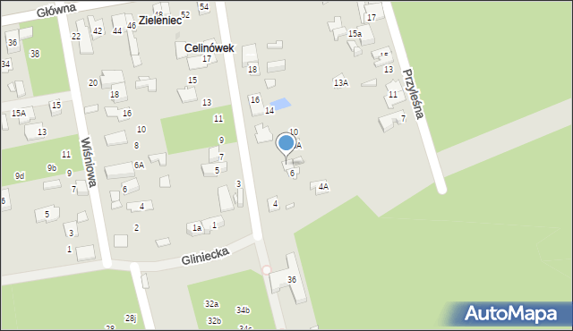 Marki, Wschodnia, 8, mapa Marki