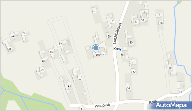 Maruszyna, Wspólna, 6, mapa Maruszyna