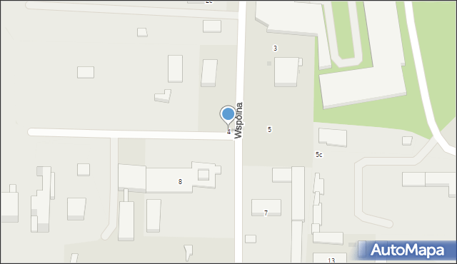 Olkusz, Wspólna, 4, mapa Olkusz