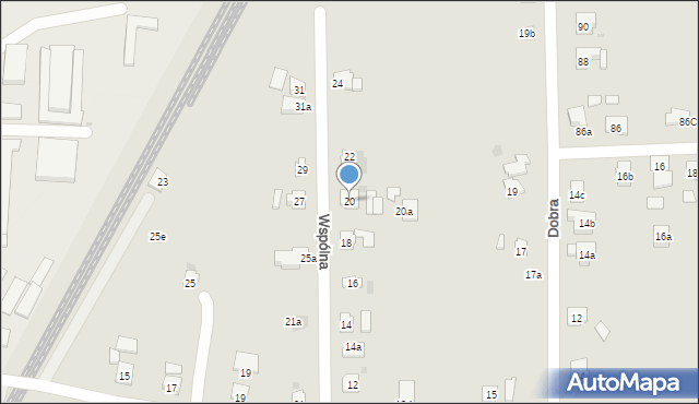 Przeworsk, Wspólna, 20, mapa Przeworsk