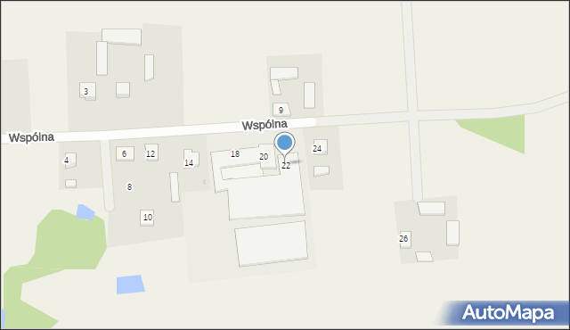 Rogozino, Wspólna, 22, mapa Rogozino