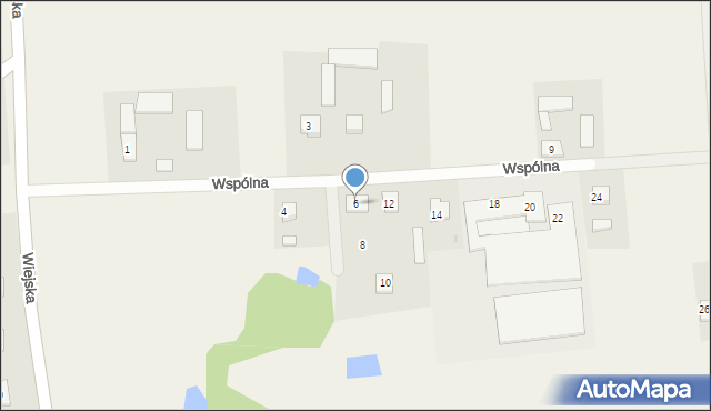 Rogozino, Wspólna, 6, mapa Rogozino