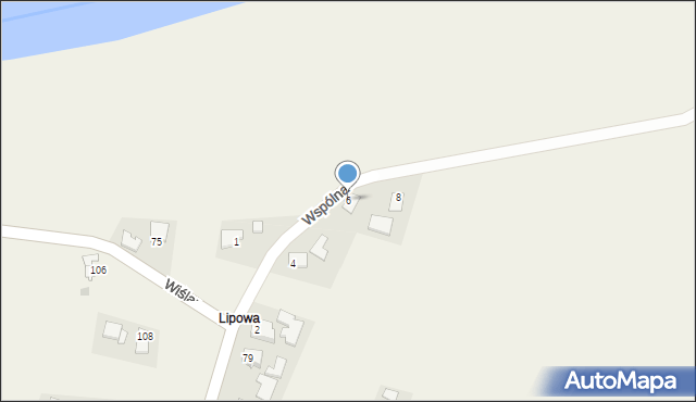 Smolice, Wspólna, 6, mapa Smolice