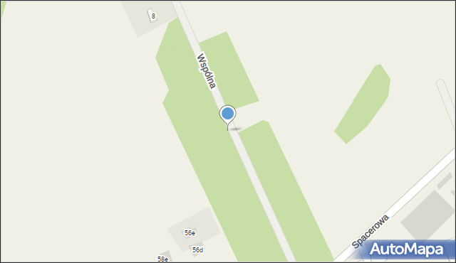 Sowia Wola, Wspólna, 8, mapa Sowia Wola