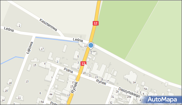 Szlichtyngowa, Wschowska, 2, mapa Szlichtyngowa