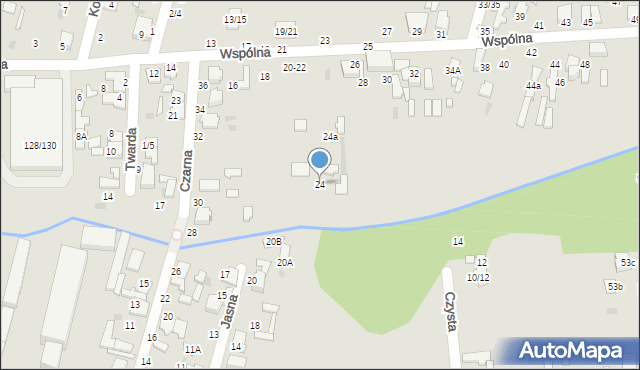 Tomaszów Mazowiecki, Wspólna, 24, mapa Tomaszów Mazowiecki