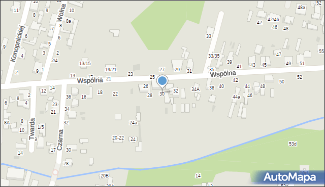 Tomaszów Mazowiecki, Wspólna, 30, mapa Tomaszów Mazowiecki