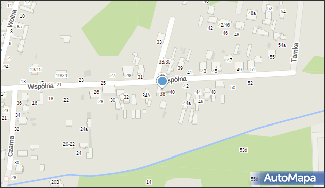 Tomaszów Mazowiecki, Wspólna, 38, mapa Tomaszów Mazowiecki