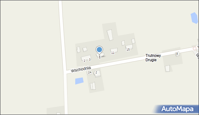 Trutnowy, Wschodnia, 5, mapa Trutnowy