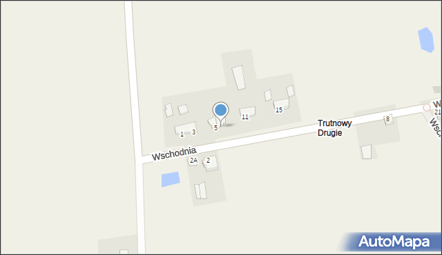 Trutnowy, Wschodnia, 7, mapa Trutnowy