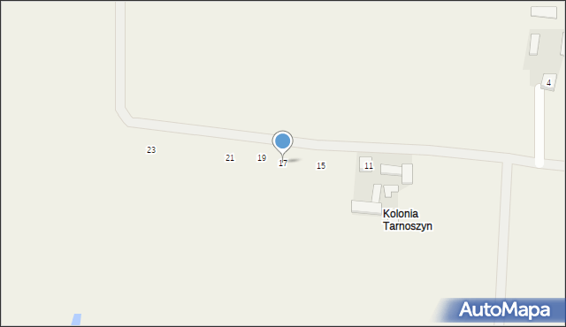 Ulhówek, Wspólna, 17, mapa Ulhówek
