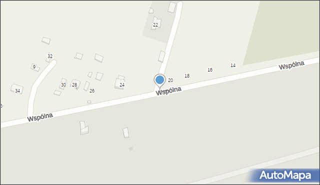 Włodawa, Wspólna, 24, mapa Włodawa