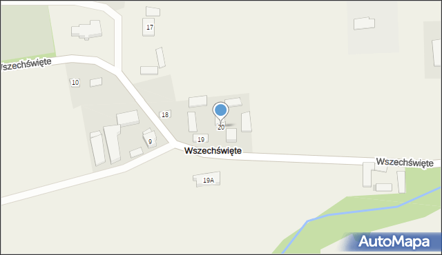 Wszechświęte, Wszechświęte, 20, mapa Wszechświęte