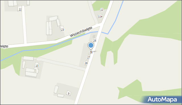 Wszechświęte, Wszechświęte, 26, mapa Wszechświęte