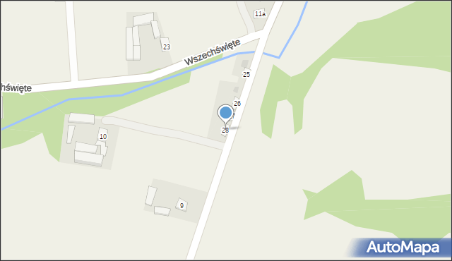 Wszechświęte, Wszechświęte, 28, mapa Wszechświęte