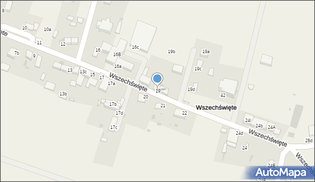 Wszechświęte, Wszechświęte, 19, mapa Wszechświęte