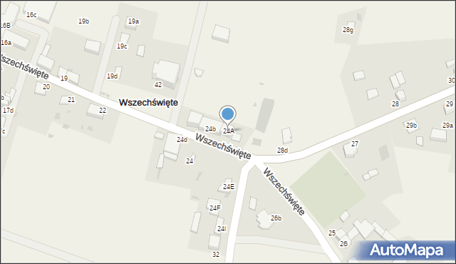 Wszechświęte, Wszechświęte, 24A, mapa Wszechświęte