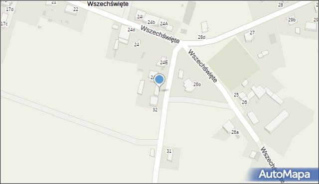 Wszechświęte, Wszechświęte, 24l, mapa Wszechświęte
