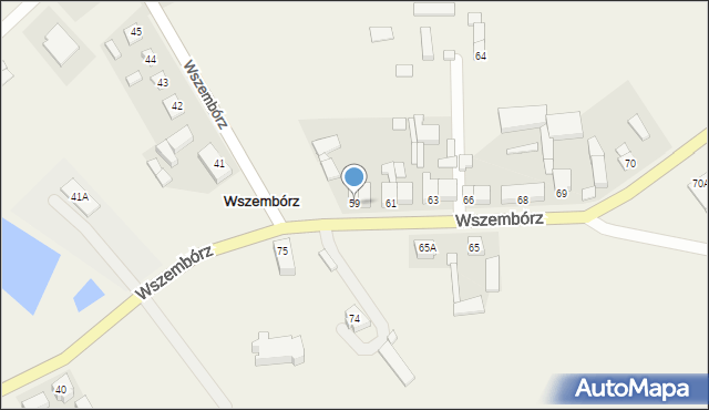 Wszembórz, Wszembórz, 59, mapa Wszembórz