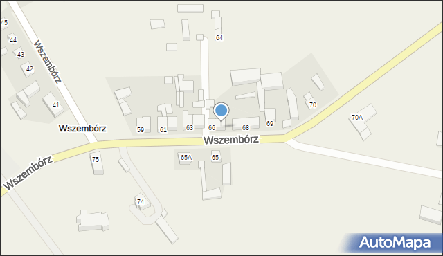 Wszembórz, Wszembórz, 67, mapa Wszembórz