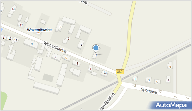 Wszemiłowice, Wszemiłowice, 2, mapa Wszemiłowice