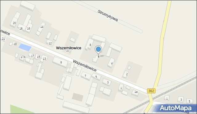 Wszemiłowice, Wszemiłowice, 6, mapa Wszemiłowice