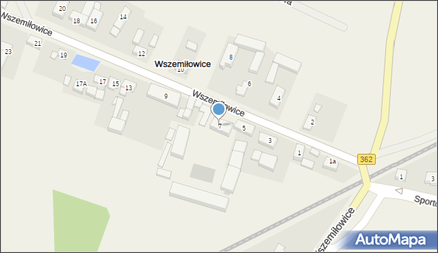 Wszemiłowice, Wszemiłowice, 7, mapa Wszemiłowice