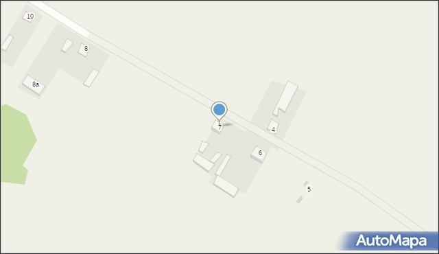 Wszerzecz, Wszerzecz, 7, mapa Wszerzecz