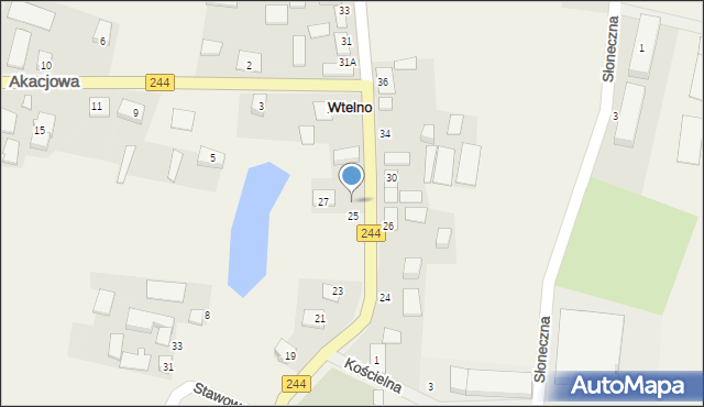 Wtelno, Wtelno, 27, mapa Wtelno