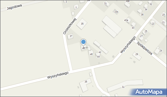 Babice, Wyszyńskiego Stefana, ks. kard., 48, mapa Babice