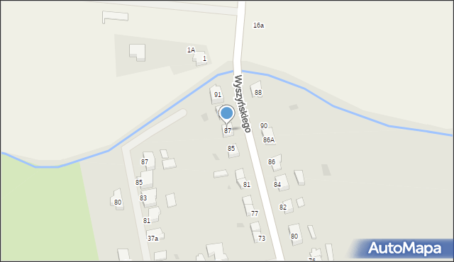 Białogard, Wyszyńskiego Stefana, ks. kard., 87, mapa Białogard