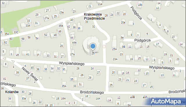 Bochnia, Wyspiańskiego Stanisława, 25, mapa Bochni