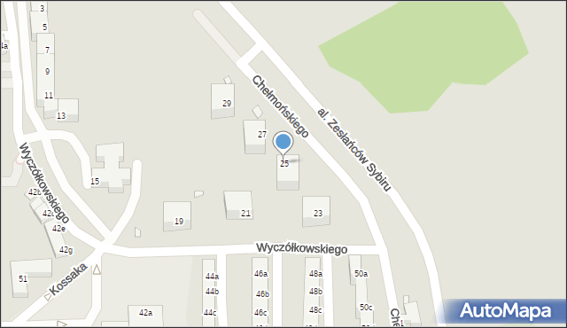 Bogatynia, Wyczółkowskiego Leona, 25, mapa Bogatynia