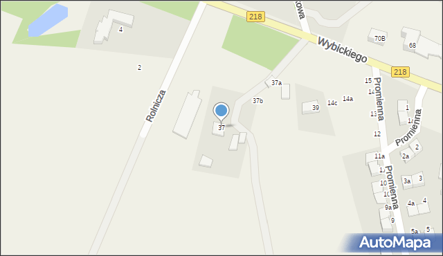 Bojano, Wybickiego Józefa, gen., 37, mapa Bojano