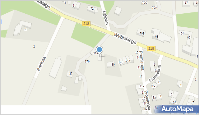 Bojano, Wybickiego Józefa, gen., 41, mapa Bojano